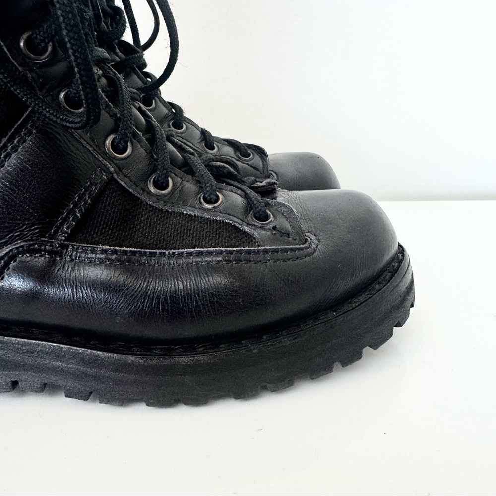 Danner Acadia 8” Women’s Boots Black Leather Lace-Up Size 6.5 Utility - Picture 3 of 14